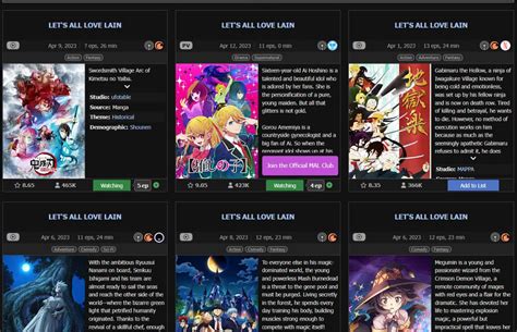 myanimlist|my anime list official.